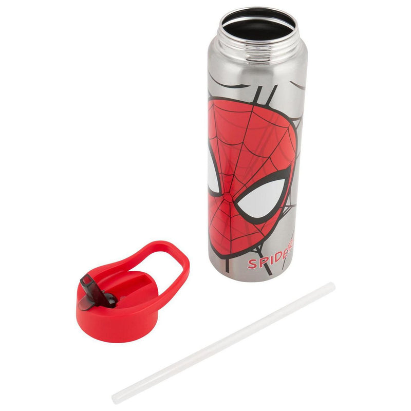 Spider-Man stainless steel sipper water bottle 750ml (British brand)