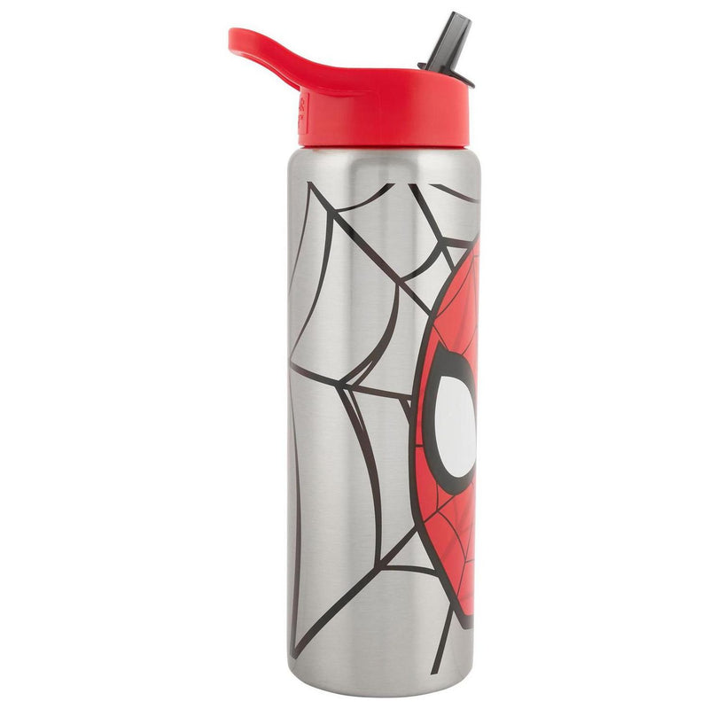 Spider-Man stainless steel sipper water bottle 750ml (British brand)
