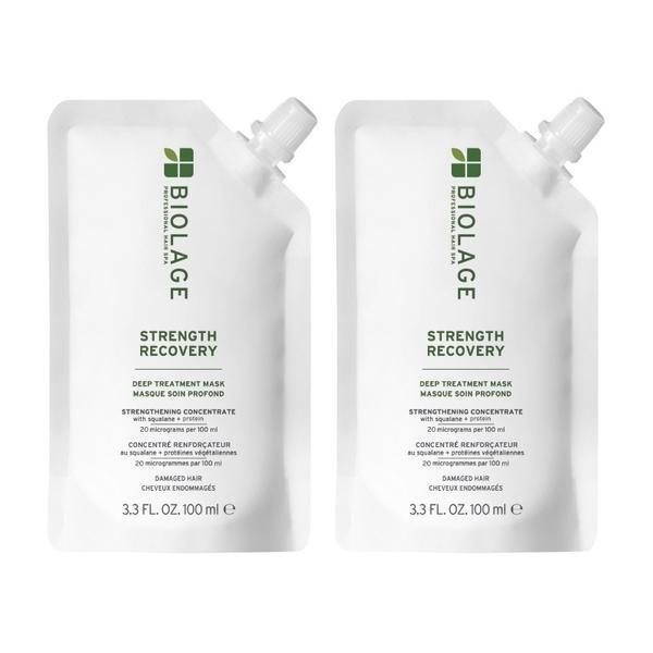 Biolage strength recovery treatment duo 2x100ml - British product