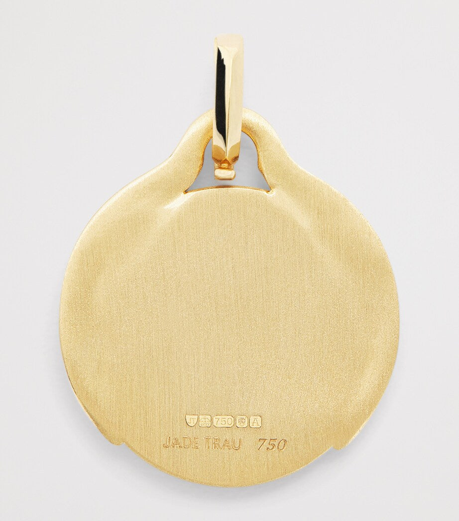 Jade Trau Diana Charm yellow gold diamond, UK version
