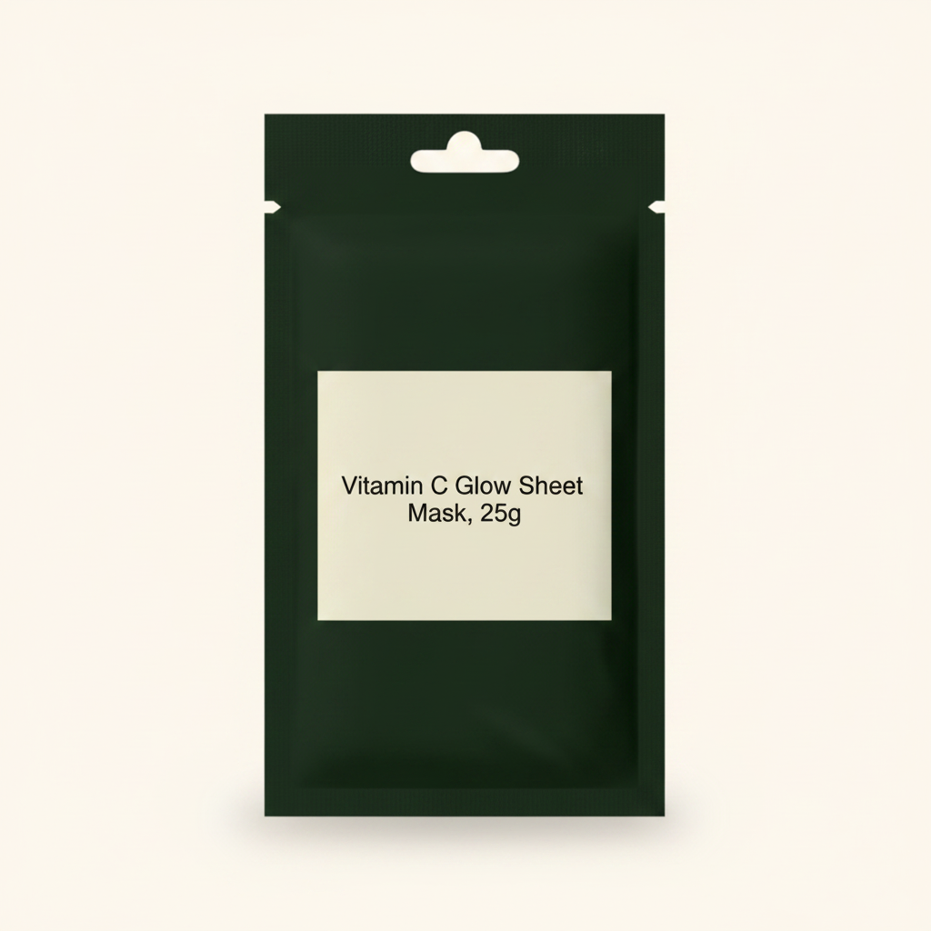 Botanics Vitamin C Glow Sheet Mask - British product