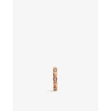 Bulgari Serpenti 18ct rose gold diamond ring, UK version