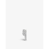 Bulgari Serpenti white gold diamond ring 0.61ct, UK version