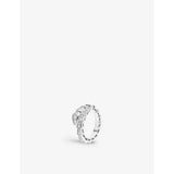Bulgari Serpenti white gold diamond ring 0.61ct, UK version