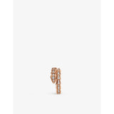 Bvlgari Serpenti Viper diamond ring 18ct rose gold, UK version