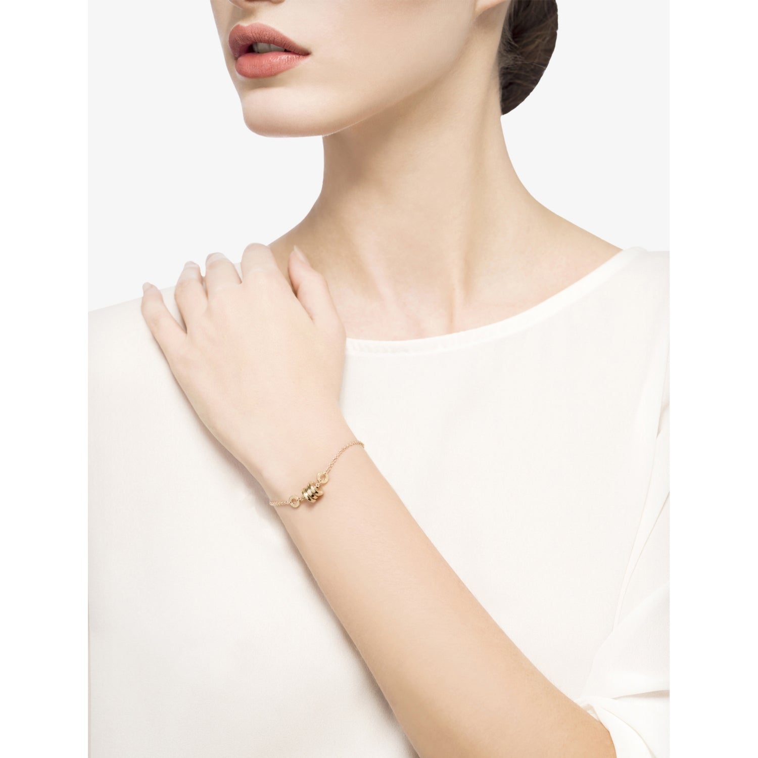 Bulgari B.zero1 soft 18kt gold bracelet small/medium, UK version