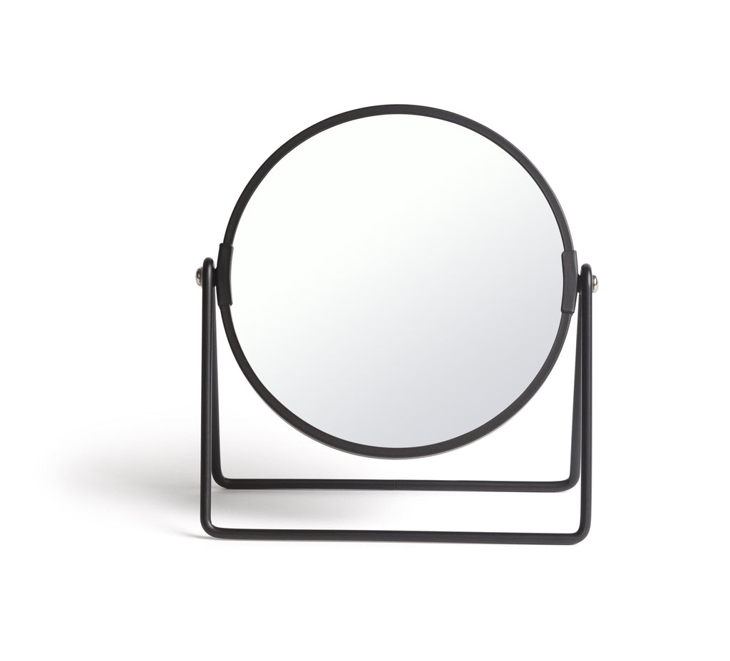 Sainsbury's Metal Swivel Mirror Matt Black