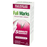 Full Marks Head Lice Removal Treatment with Nit Comb   150ml GOODS M&S   