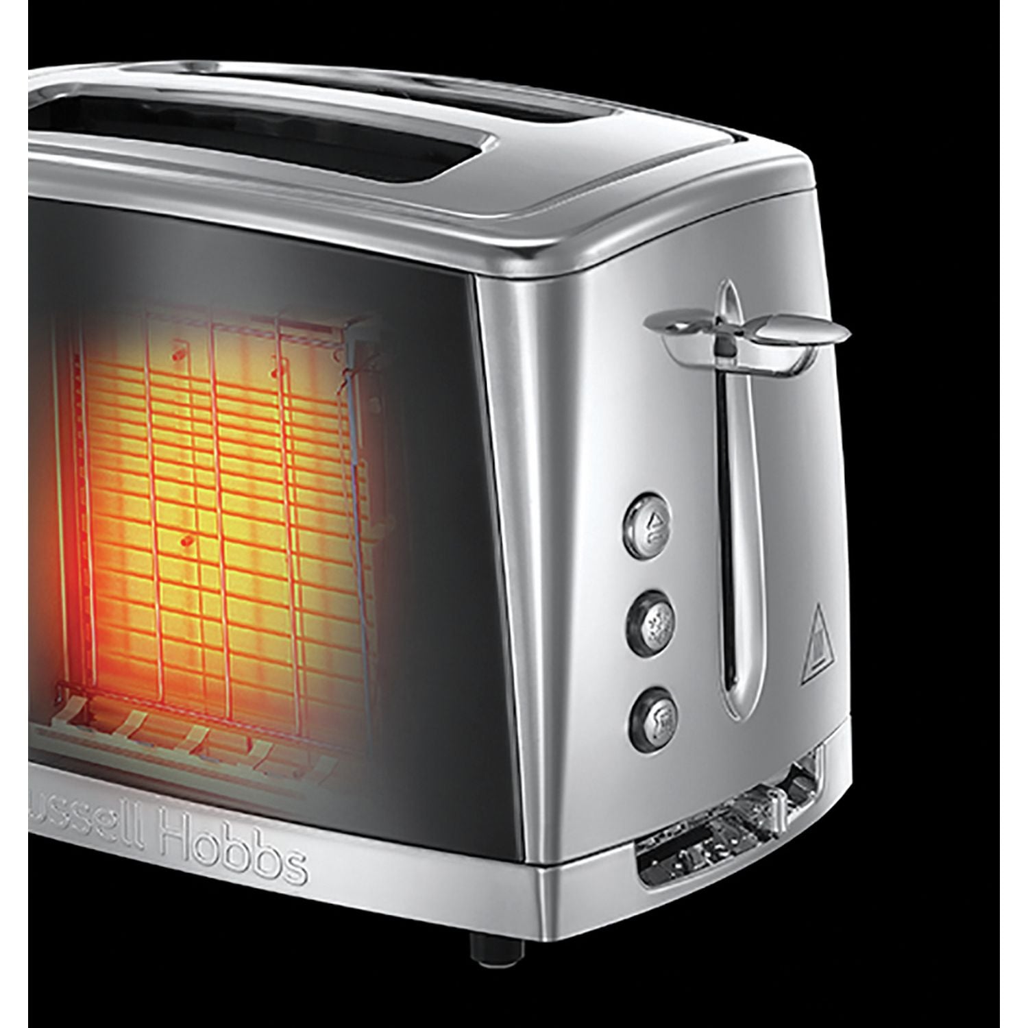 Russell Hobbs Luna 2 Slice Toaster grey - British product