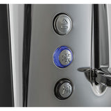 Russell Hobbs Luna 2 Slice Toaster grey - British product