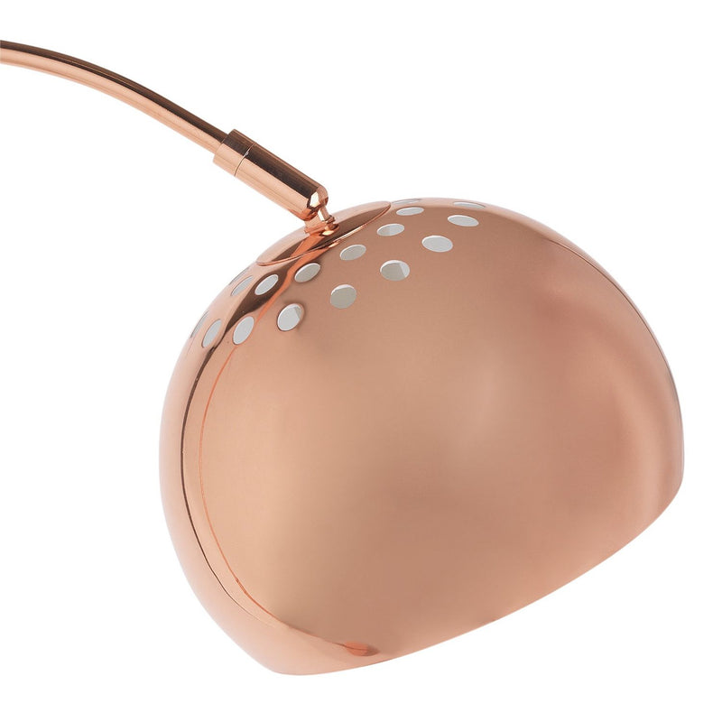 Argos Home Curva Floor Lamp - Copper