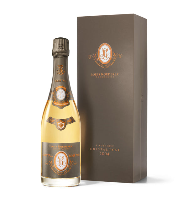 Louis Roederer Cristal Vinothèque Rosé Champagne 2004 75cl
