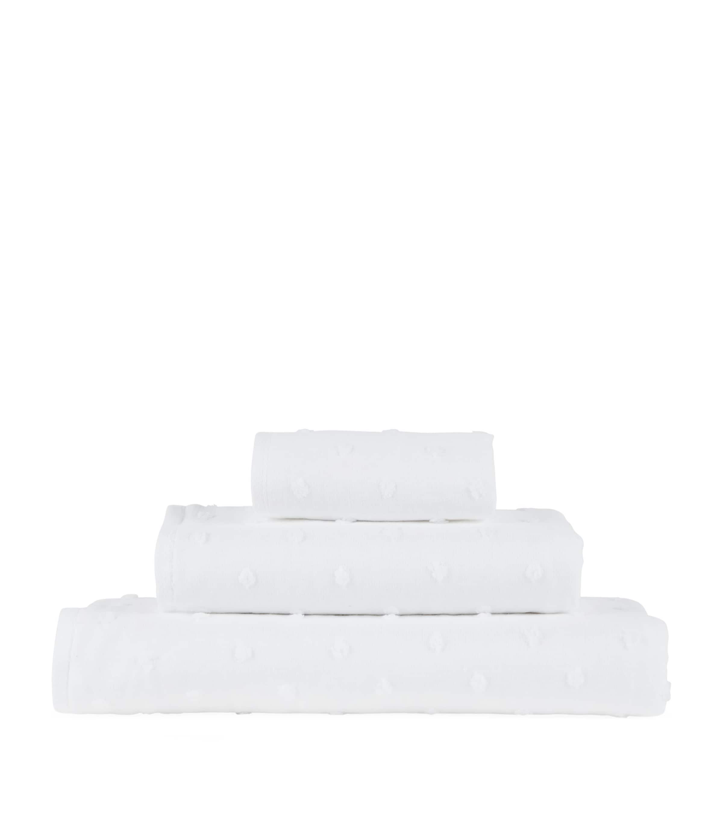 Uchino Zero Twist Gauze Dots bath towel 70cm x 140cm (British brand)