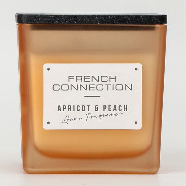 French Connection Autumn Range Apricot & Peach candle 220g, UK version