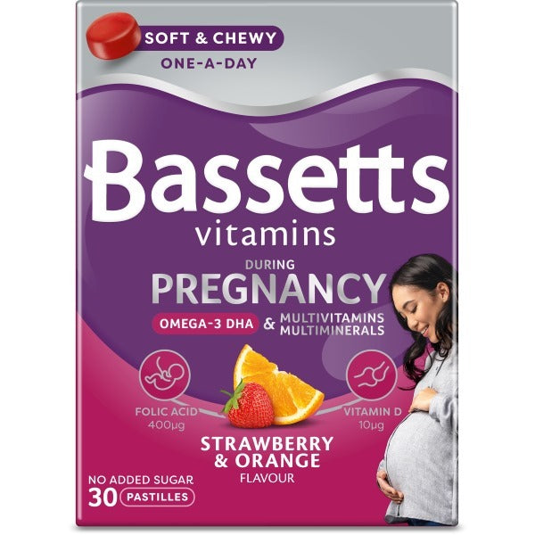 Bassetts Vitamins Pregnancy 30 1 A Day GOODS Superdrug   