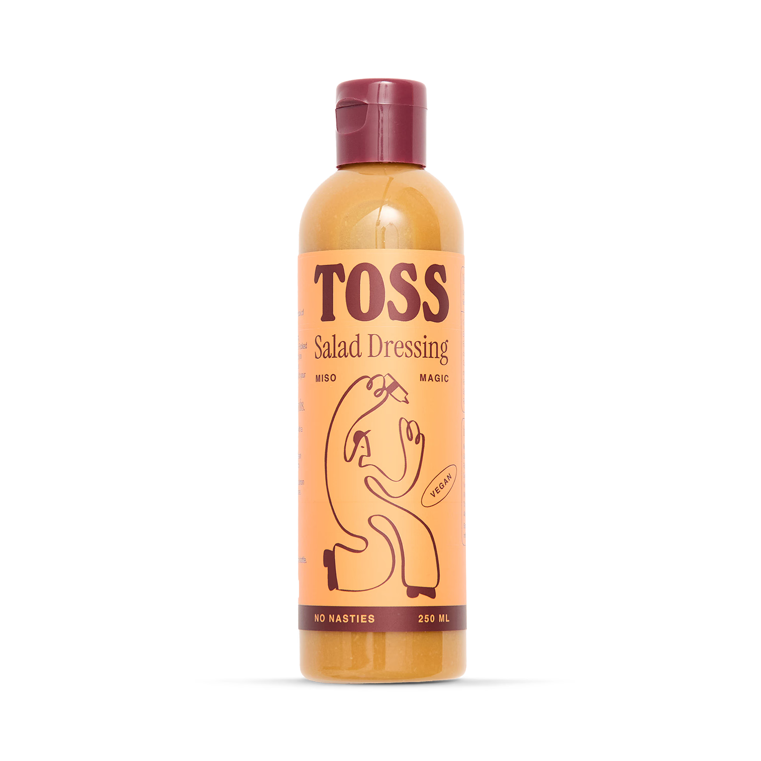 TOSS Miso Magic salad dressing, imported from the UK