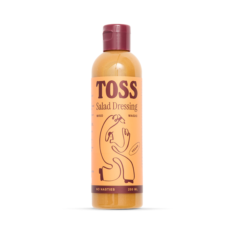 TOSS Miso Magic salad dressing, imported from the UK