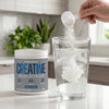 NaturesPlus Creatine Monohydrate powder supplement, imported from the UK
