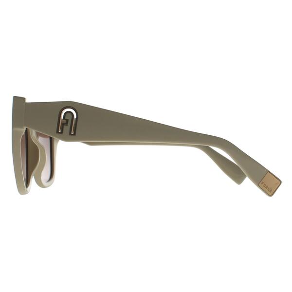 Furla SFU812 beige gradient women sunglasses (British brand)