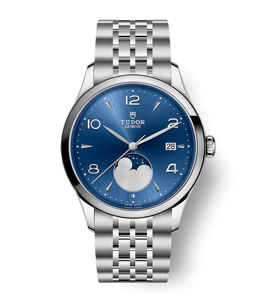 TUDOR 1926 Luna stainless steel watch 39mm blue dial, UK version