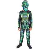 Smiffys skeleton gamer costume glow in the dark - British product