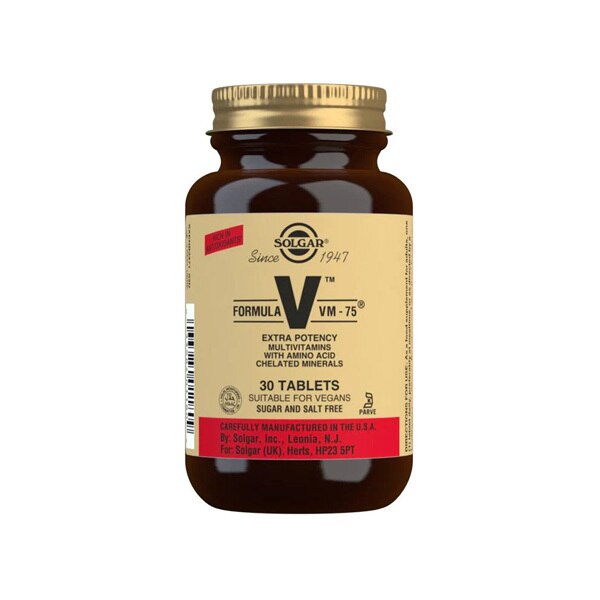 Solgar - Formula Vm-75® Multi-Vitamin - 30 Capsules GOODS Superdrug   