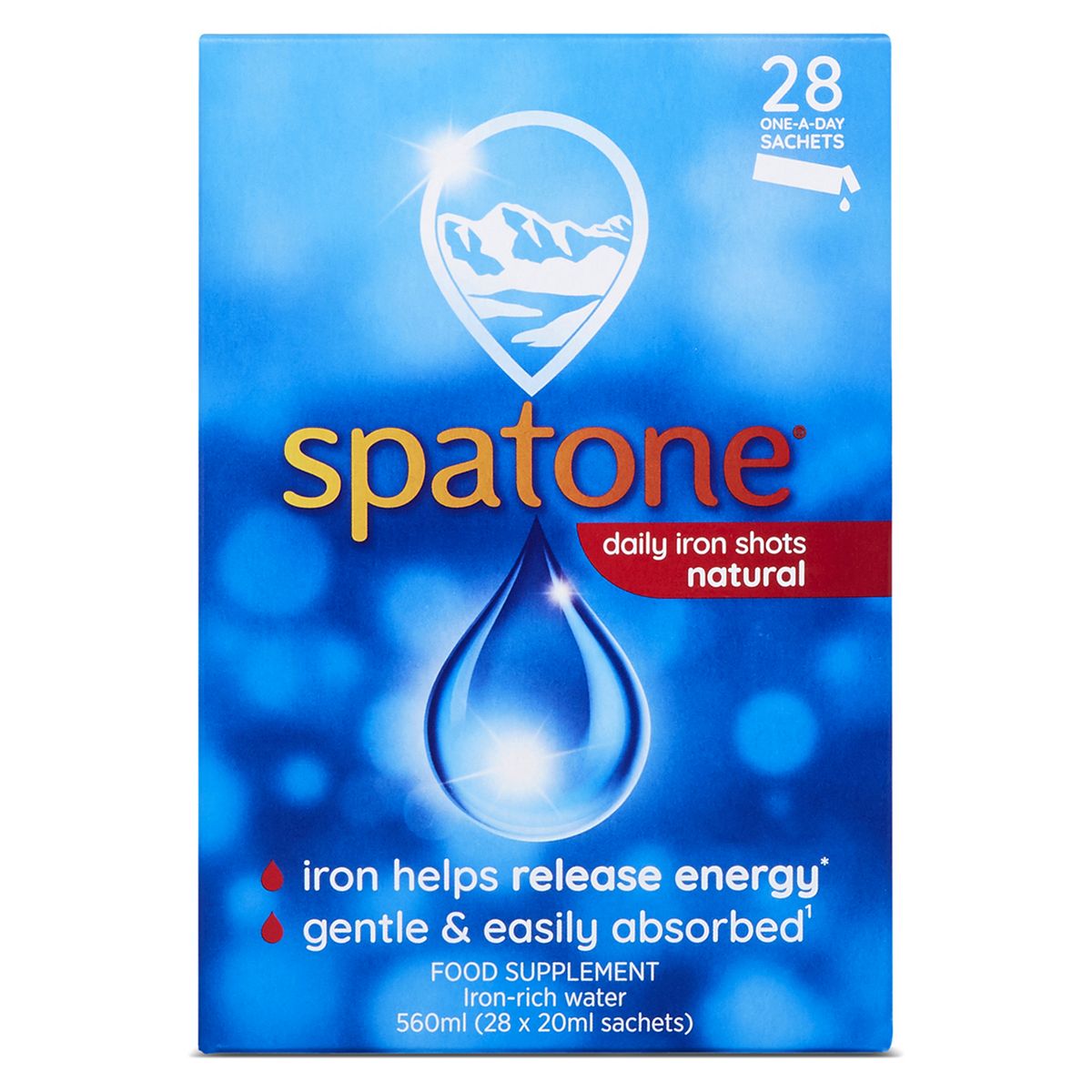 Spatone Daily Iron Shots 28 Sachets GOODS Boots   