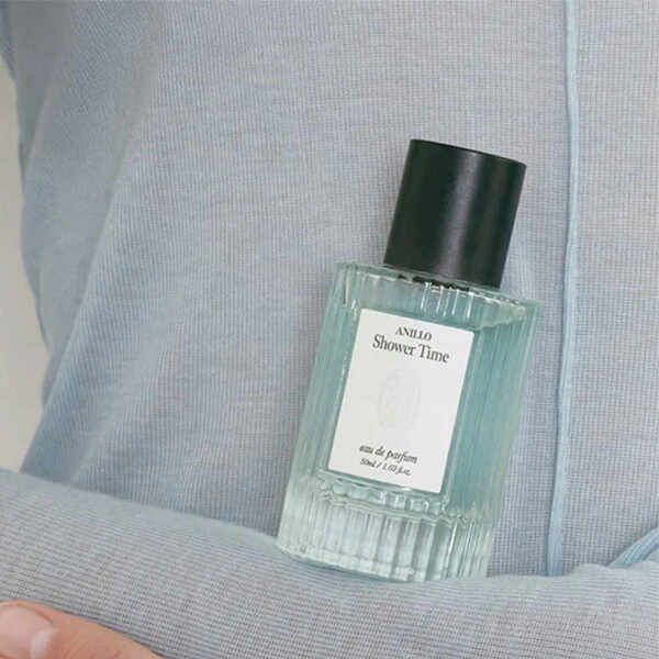 anillO Shower Time eau de parfum 50ml bottle (British brand)