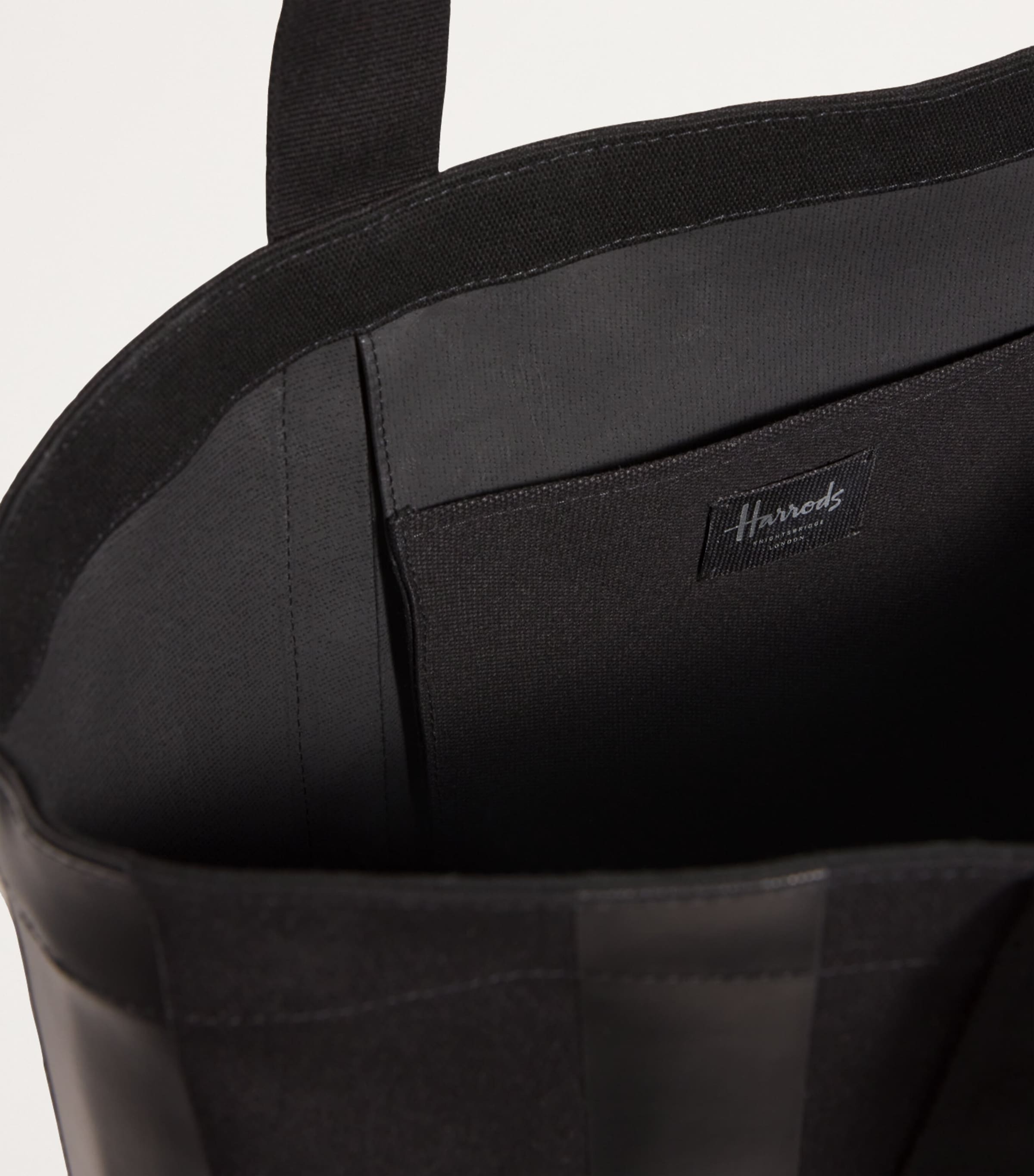 Harrods Large Cotton Logo Tote Bag, UK version