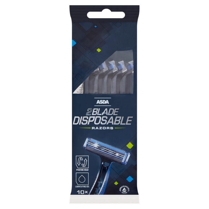 ASDA 2 Blade Disposable Razors