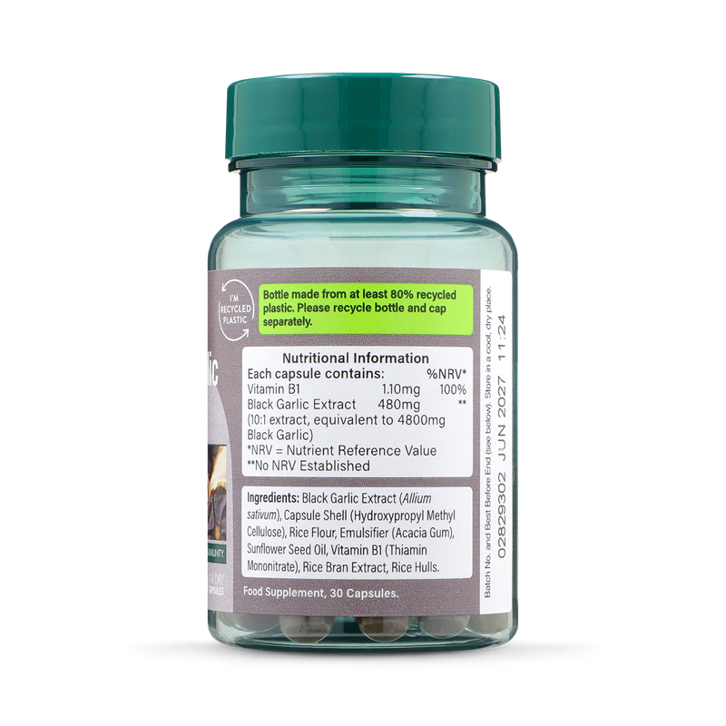 Holland & Barrett Black Garlic 30 Capsules, UK version