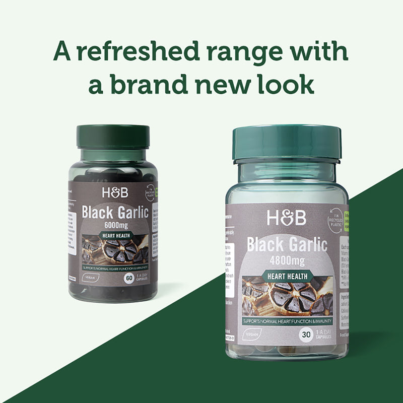 Holland & Barrett Black Garlic 30 Capsules, UK version