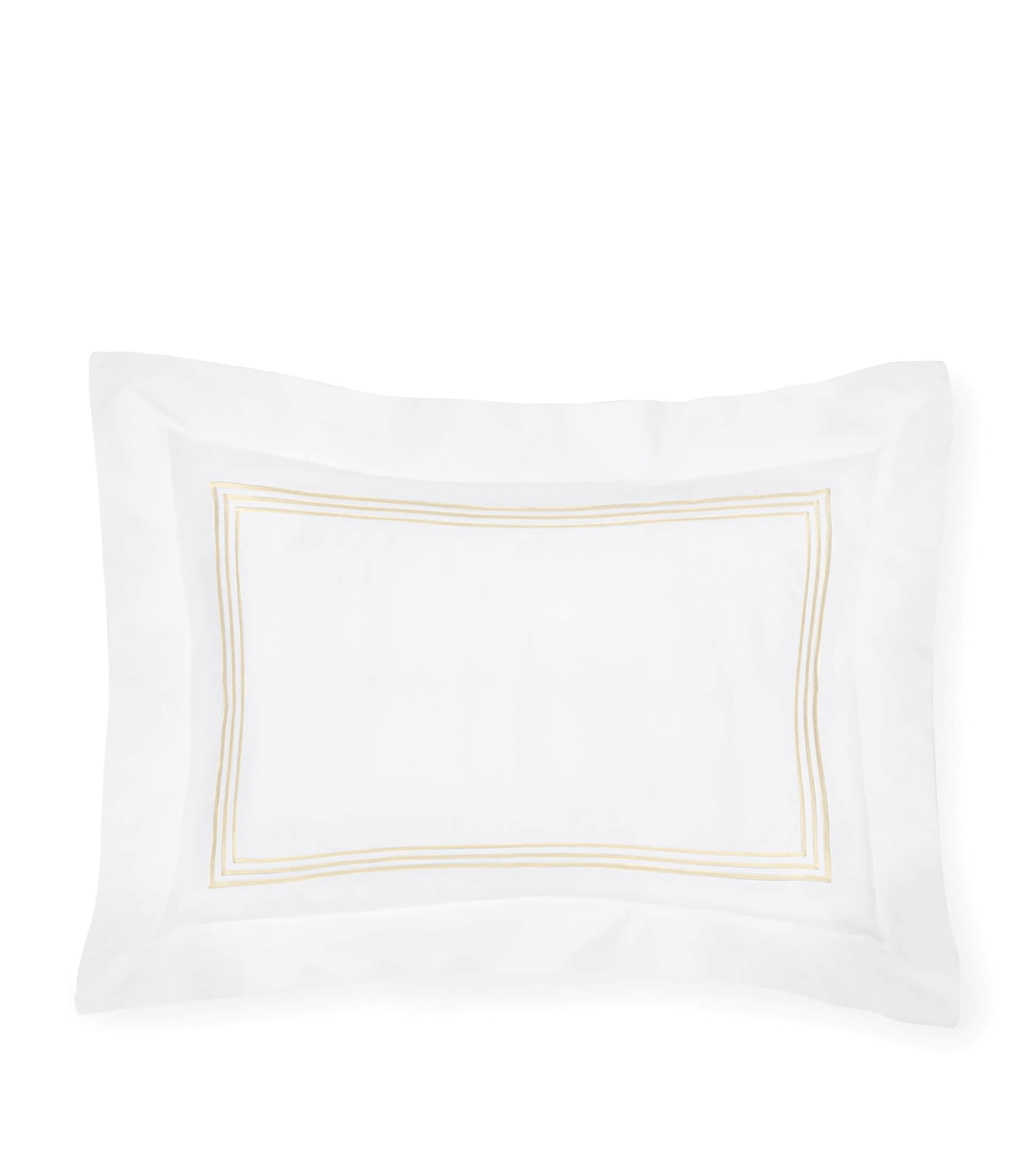 Pratesi Tre Righ King Pillowcase 50cm x 90cm, imported from the UK