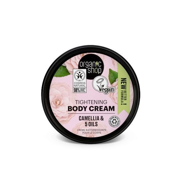 Organic Shop Tightening Body Cream Camellia 250ml GOODS Superdrug   