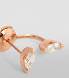 Anita Ko Orbit earring rose gold marquise diamond - British product