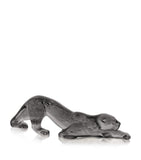 Lalique Zeila Panther crystal sculpture, UK version