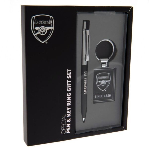 Arsenal FC Pen and Keyring Set GOODS Superdrug   