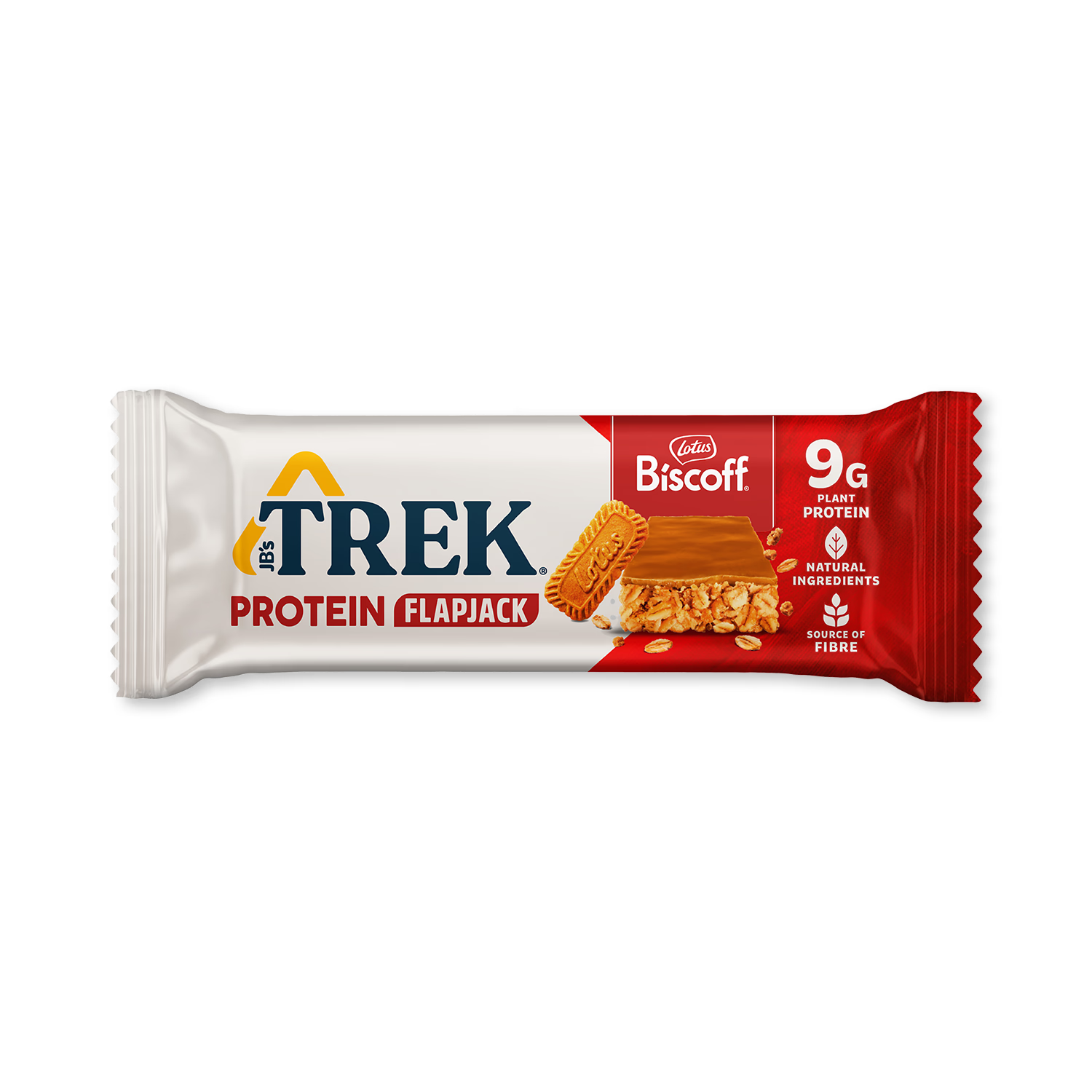 Trek Biscoff protein flapjack 16x50g, UK version