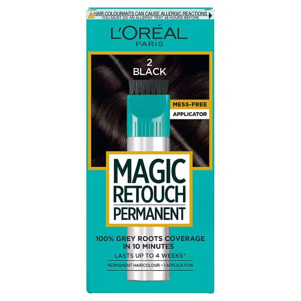 L'Oréal Paris Magic Retouch root concealer black, UK version