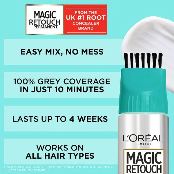 L'Oréal Paris Magic Retouch root concealer black, UK version
