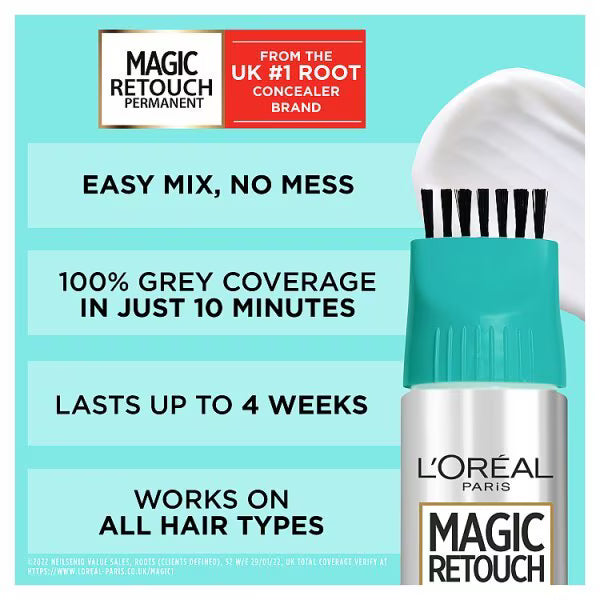 L'Oréal Paris Magic Retouch root concealer black, UK version