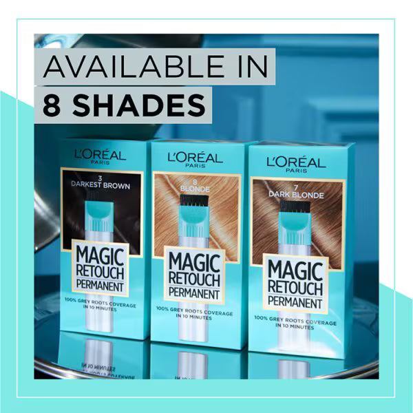 L'Oréal Paris Magic Retouch root concealer black, UK version