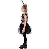 Smiffys dark vintage clown costume for girls, imported from the UK