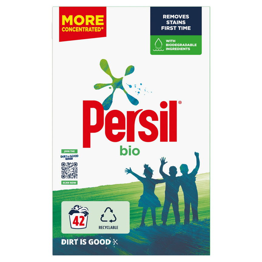 Persil Bio Washing Powder 42 Wash General Household ASDA   