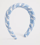 MARLO Odessa headband for girls with embroidered florals - British product