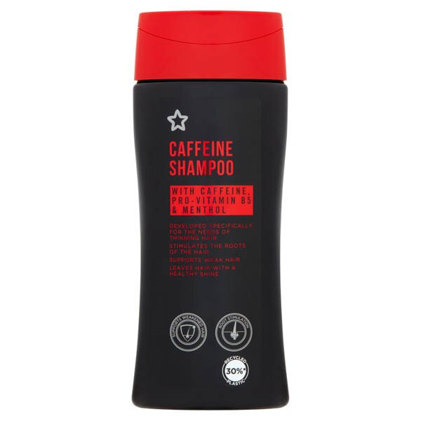 Superdrug Caffeine Shampoo 200ml GOODS Superdrug   