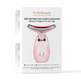 Erth Beauty Face Neck Massager Pink - British product