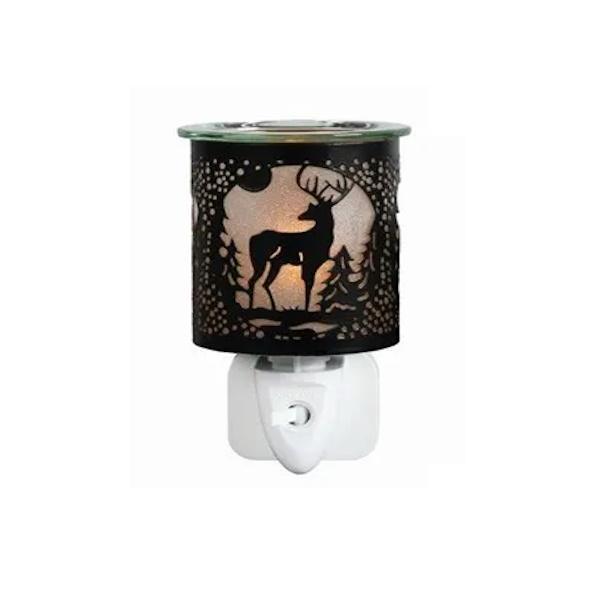 Stag electric wax melter black 13cm, imported from the UK