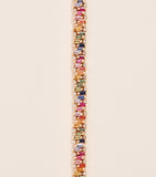 Suzanne Kalan rainbow sapphire tennis bracelet, imported from the UK