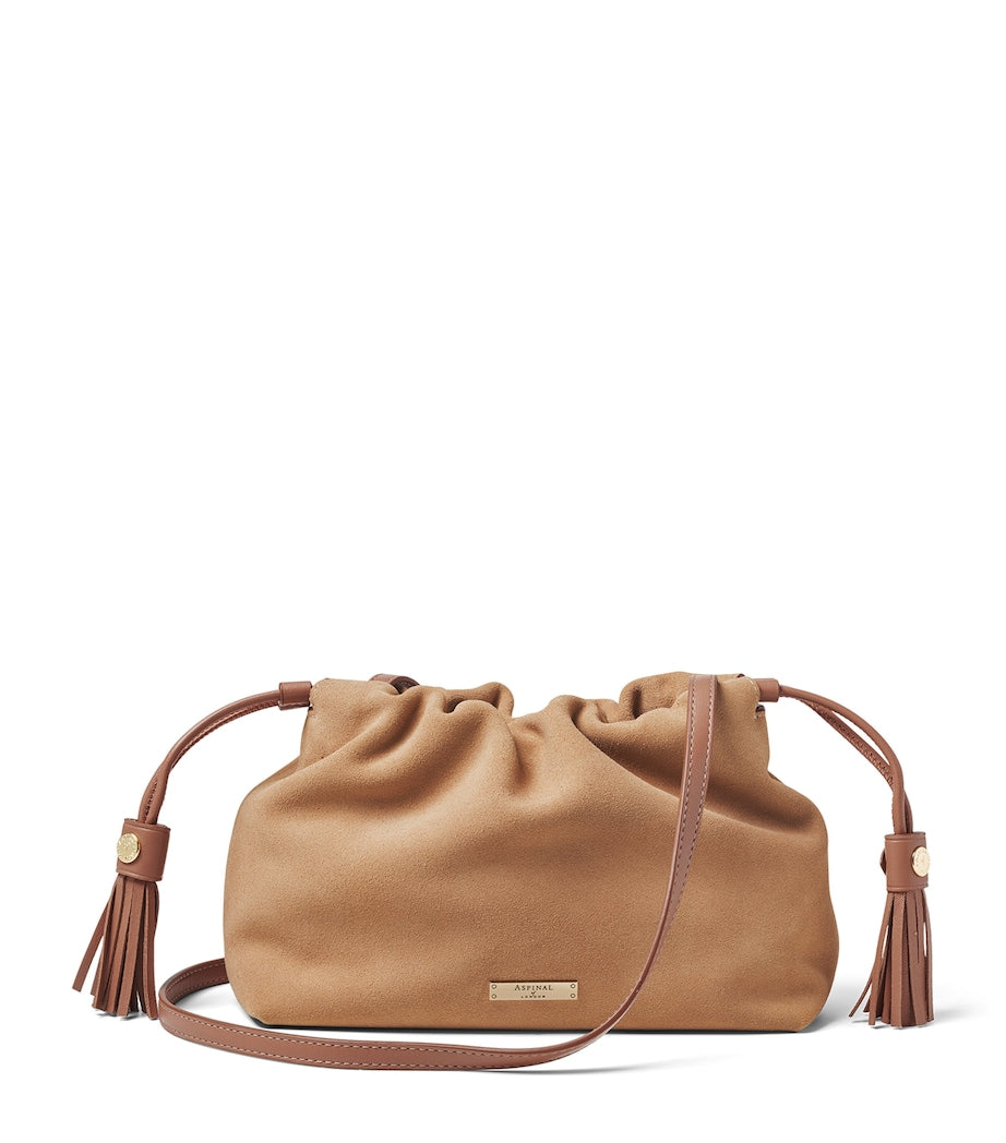 Aspinal of London large Soho cross-body pouch, imported from the UK